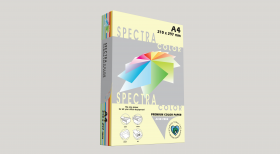 Spectra Color, A4, 80 g. 250sh., Rainbow 6, 10 colors